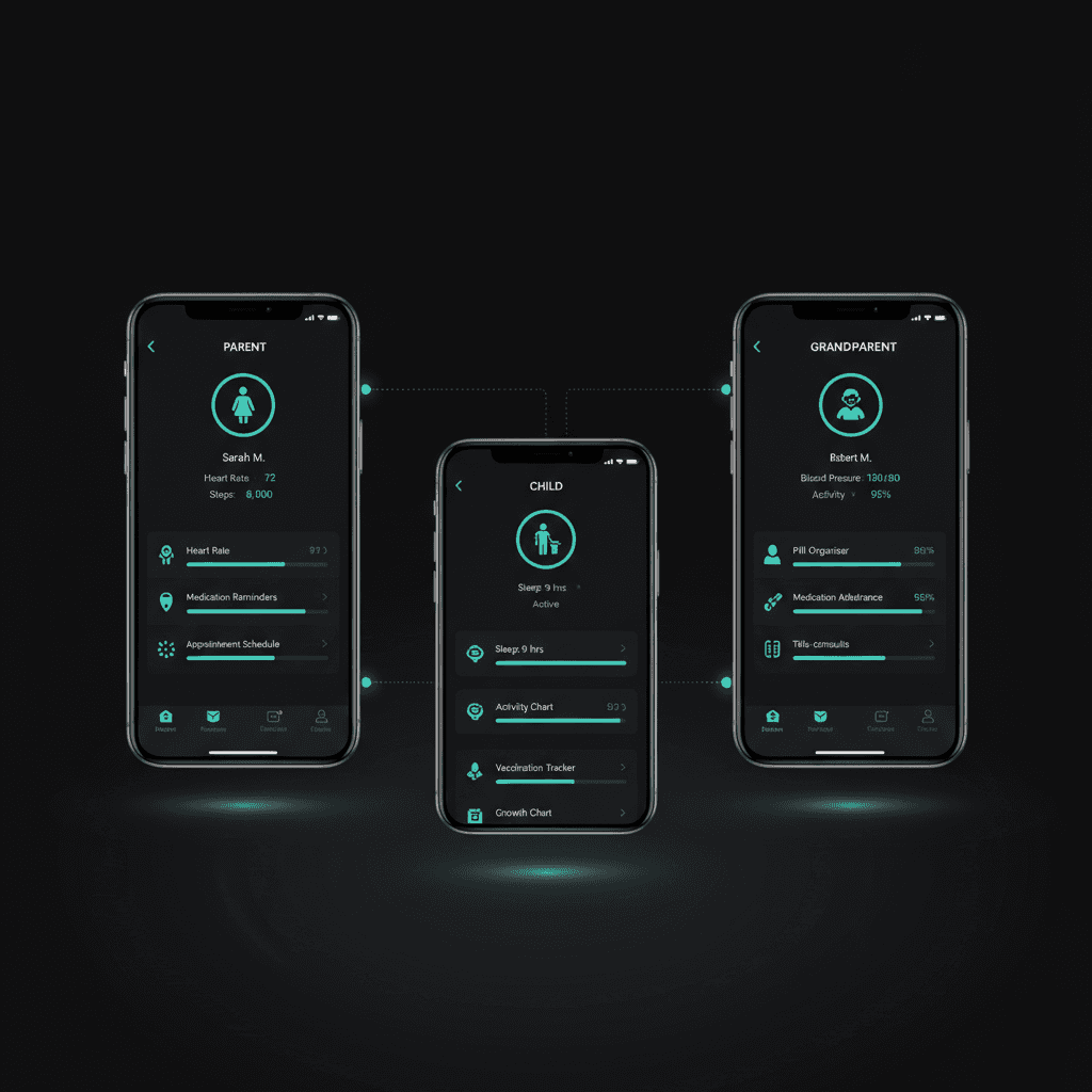 Family genomics dashboard