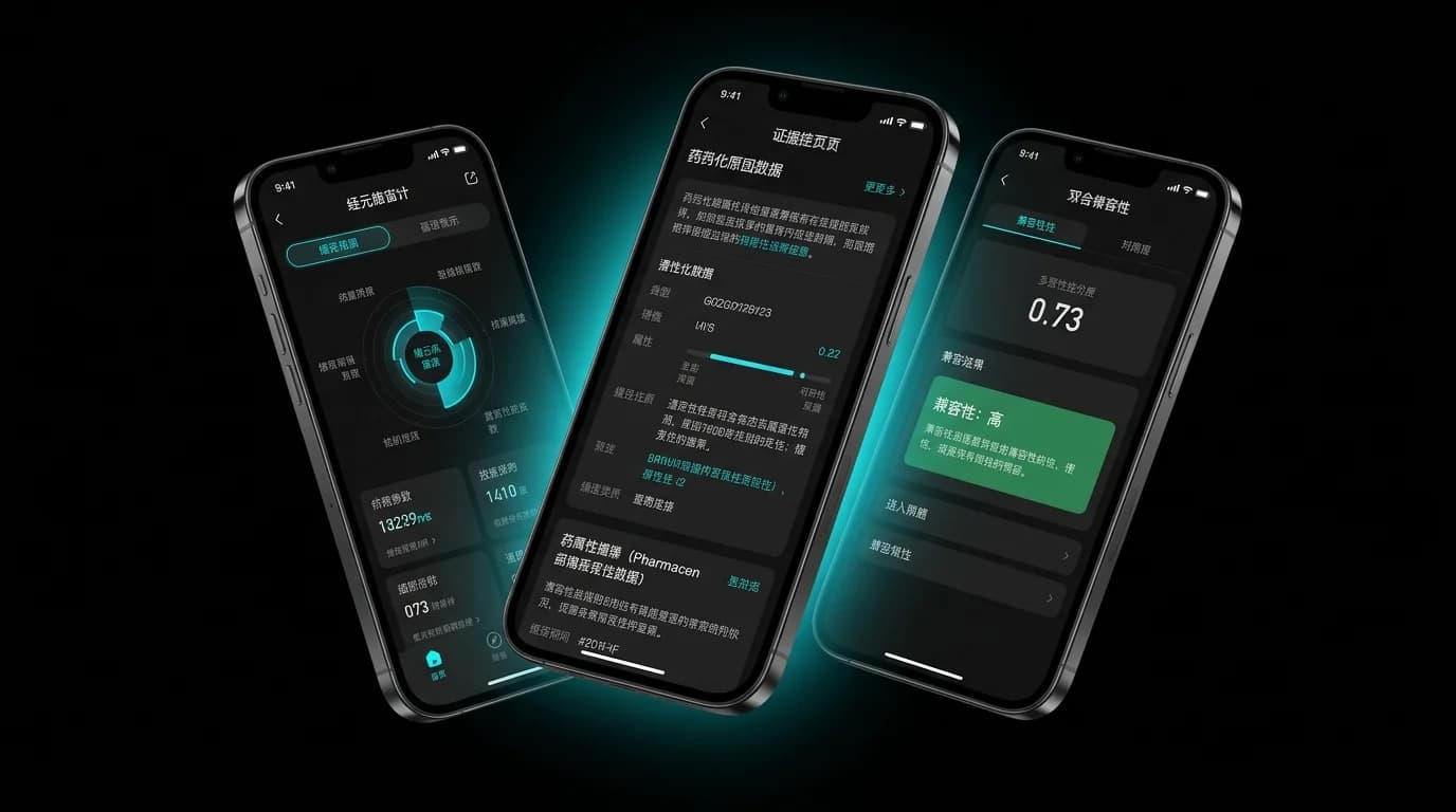 Fern Gene 产品预览 — 基因雷达、证据详情、伴侣配对